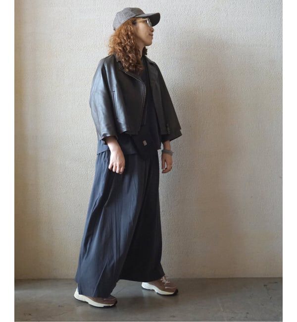 journal standard luxe「《追加2》レザー ショートライダースジャケット」|ライダースジャケット|