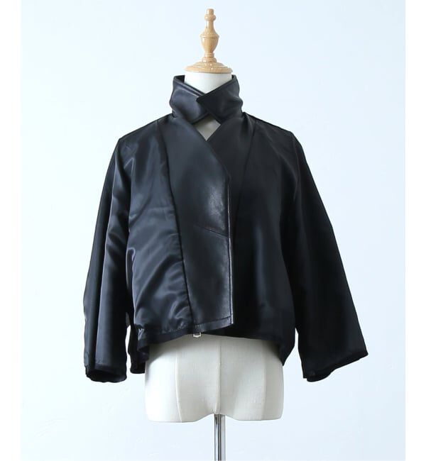 journal standard luxe「《追加2》レザー ショートライダースジャケット」|ライダースジャケット|