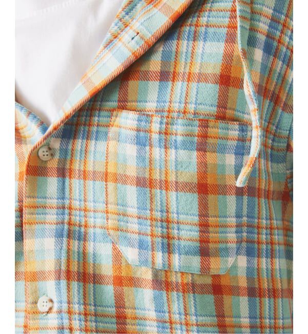 JOURNAL STANDARD relume「カラー アメリカンチェック フーディシャツ」|シャツ・ブラウス|