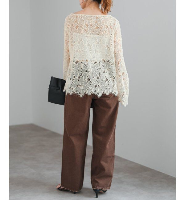 Spick and Span「モールレースブラウス」|シャツ・ブラウス|