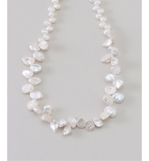 NOBLE「MIHOKO SAKAI/ミホコサカイ ケシLパールネックレス34cm」|ネックレス|