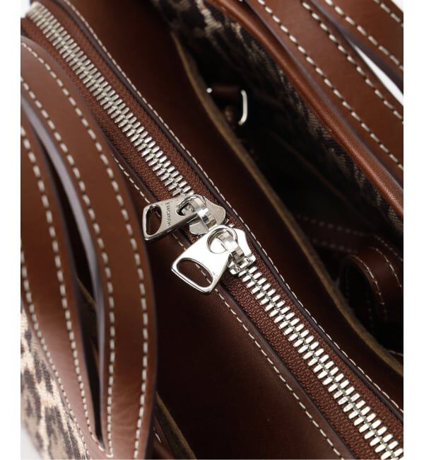 Spick and Span「《一部店舗+WEB限定》A VACATION/ア ヴァケーション SABRINA BROWN LEO」|トートバッグ|