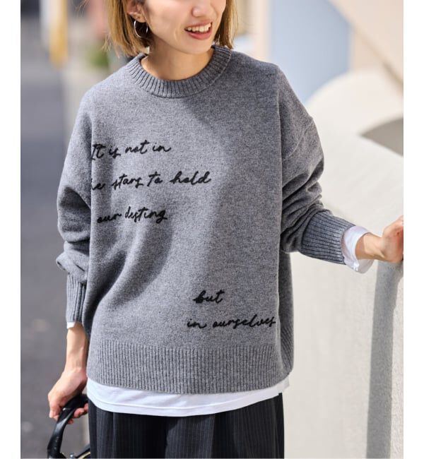 FRAMeWORK「constellation ニット」|ニット・セーター|