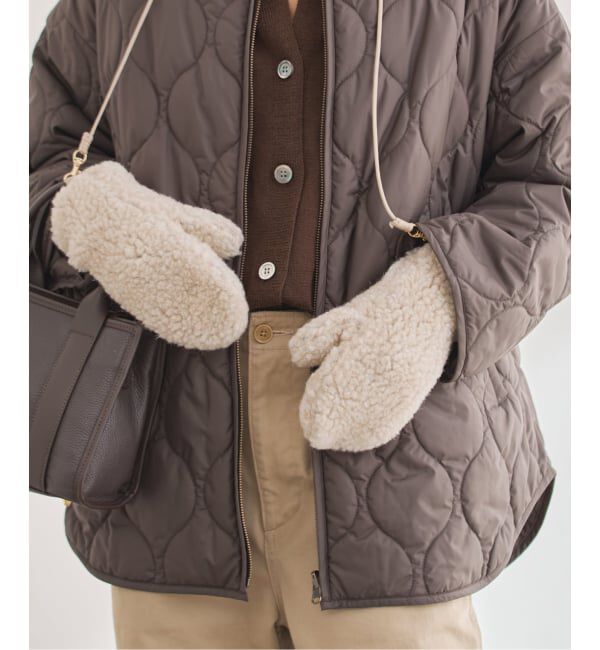 FRAMeWORK「≪新色 / 追加≫COLDBREAKER 別注MITTEN S2」|手袋|ナチュラル