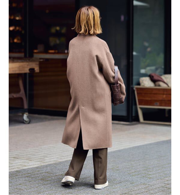 FRAMeWORK「≪追加≫SUPER160'sダブルブレストコート 5」|チェスターコート|