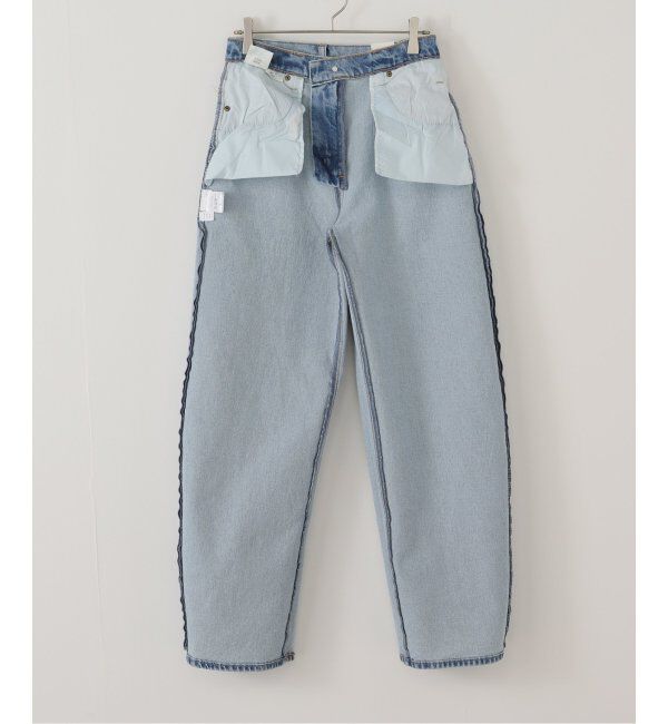  「【洗える】ROLLA'S/ローラス GIGI BARREL DENIM」|デニム|