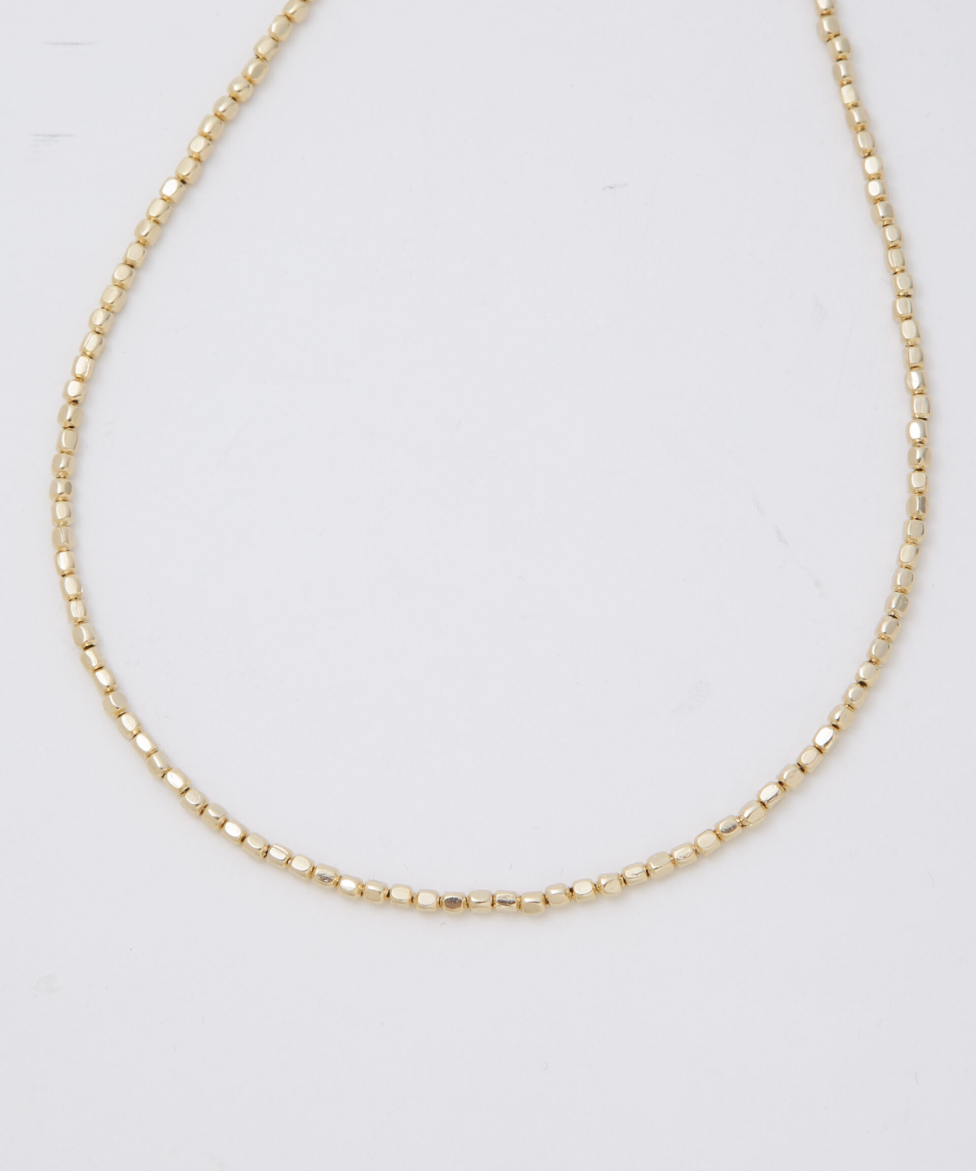 nano･universe「メタルビーズネックレス」|ネックレス|