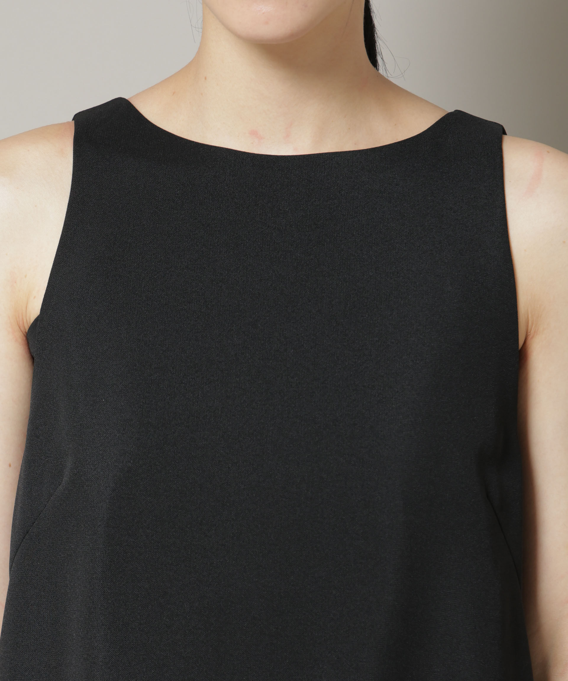 nano･universe「ダブルクロスノースリーブブラウス&times;パンツセットアップ」|ワンピース|