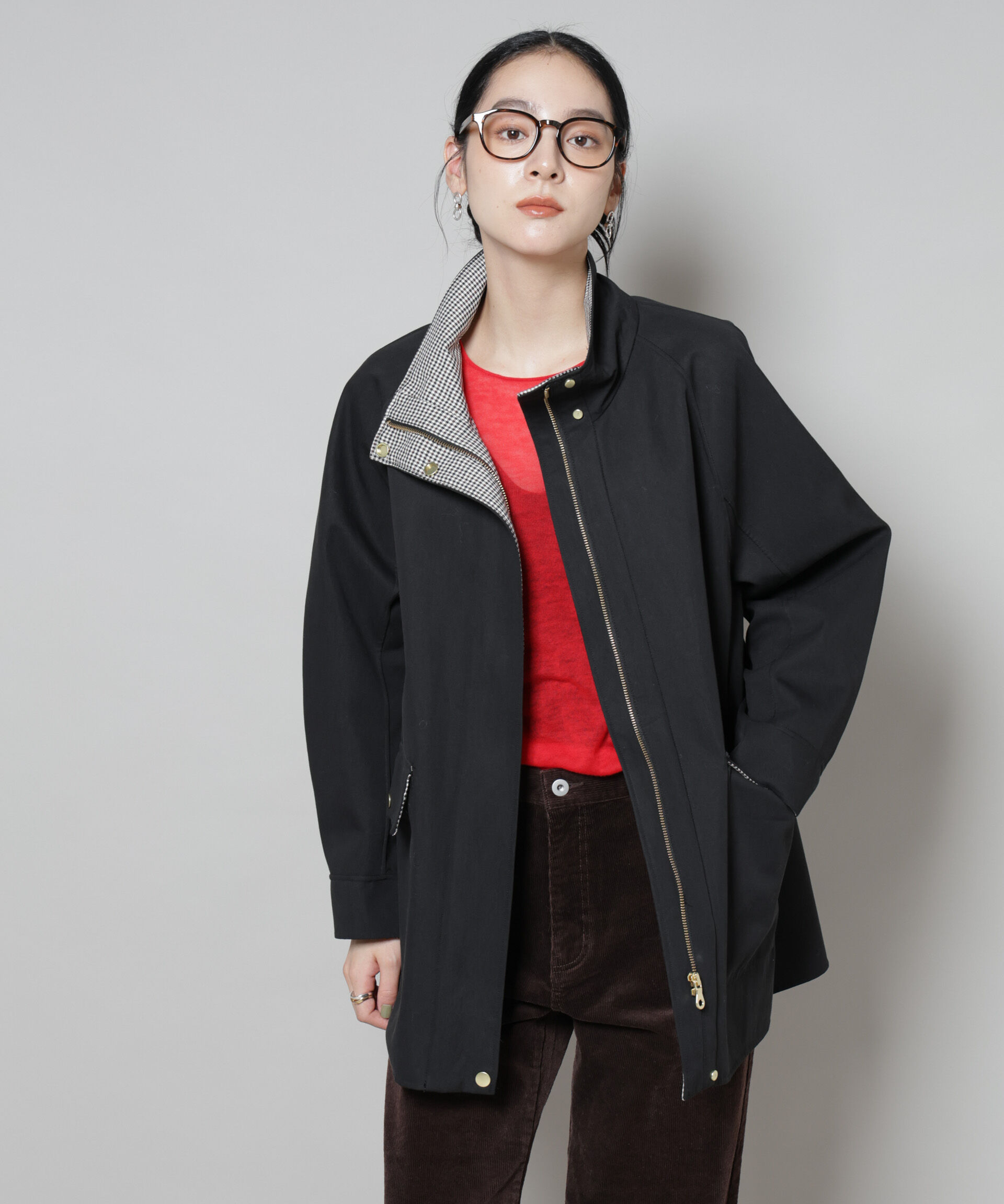 nano･universe「リバーチェックコンビコート」|その他|