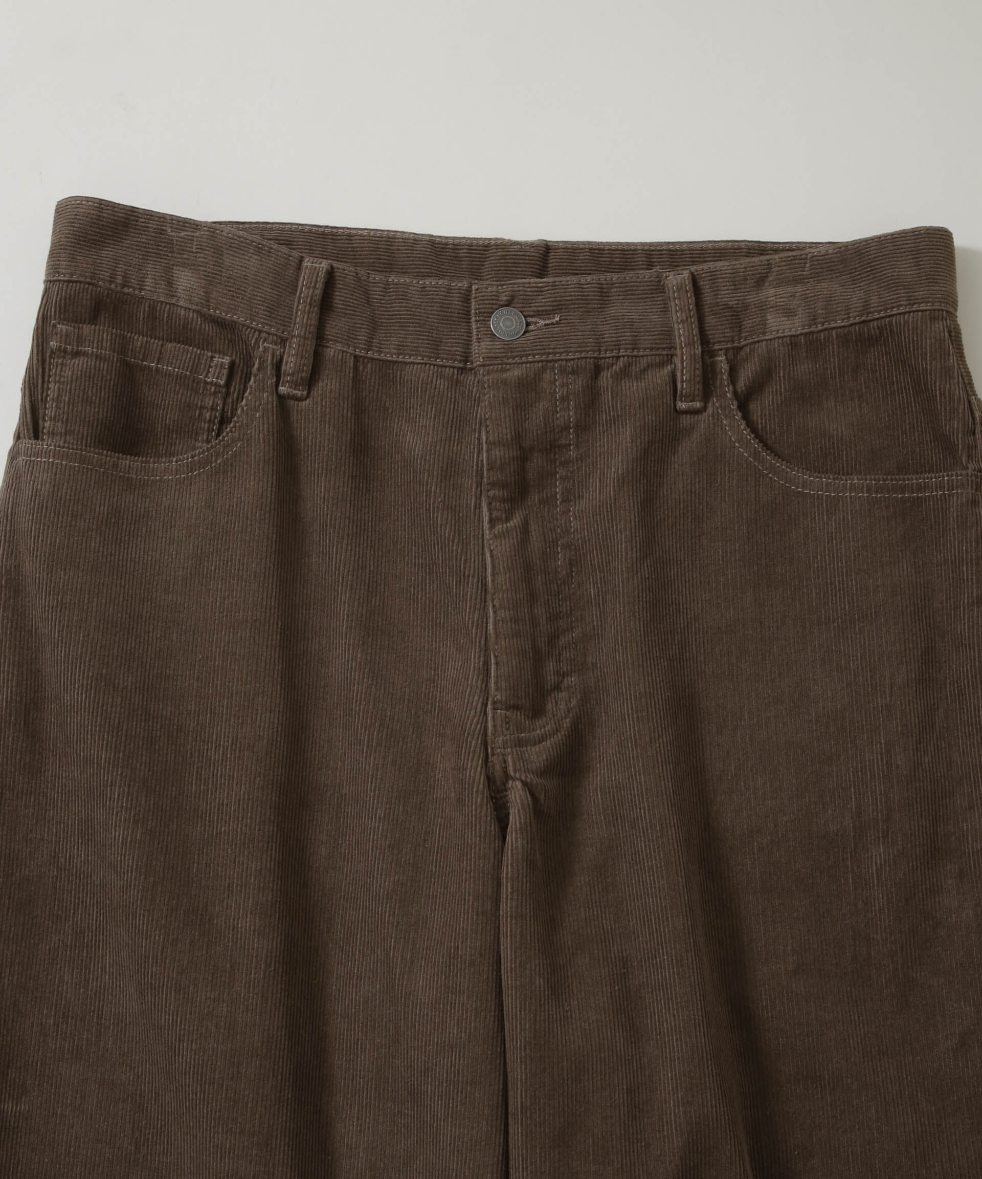 nano･universe「｢HOTEL PALACE｣ ワイドストレートコーデュロイパンツ」|チノ|