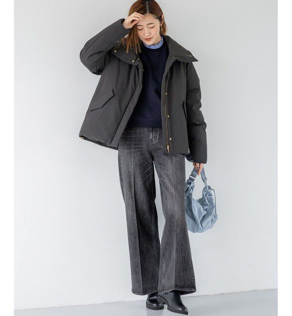 23区「【一部店舗限定/滝沢眞規子さん着用/撥水加工】ミリタリー Aライン ダウンコート」|ダウン|