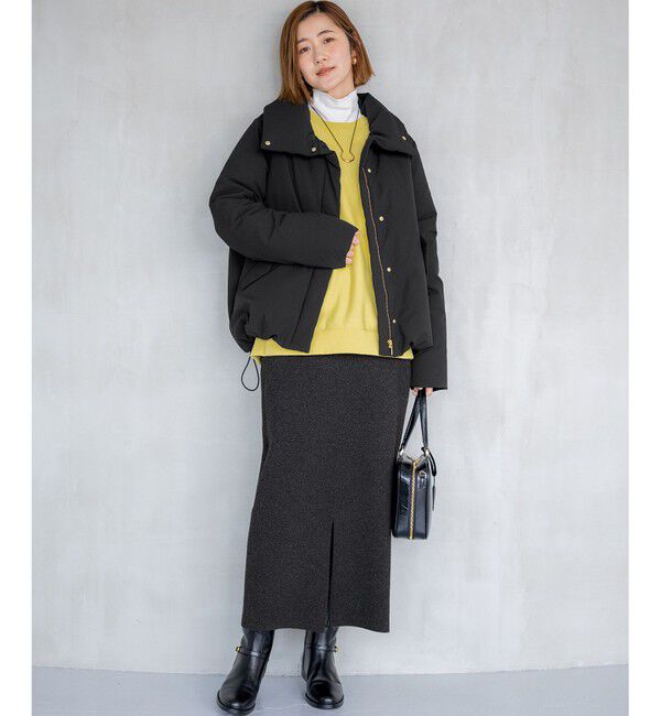 23区「【一部店舗限定/滝沢眞規子さん着用/撥水加工】ミリタリー Aライン ダウンコート」|ダウン|