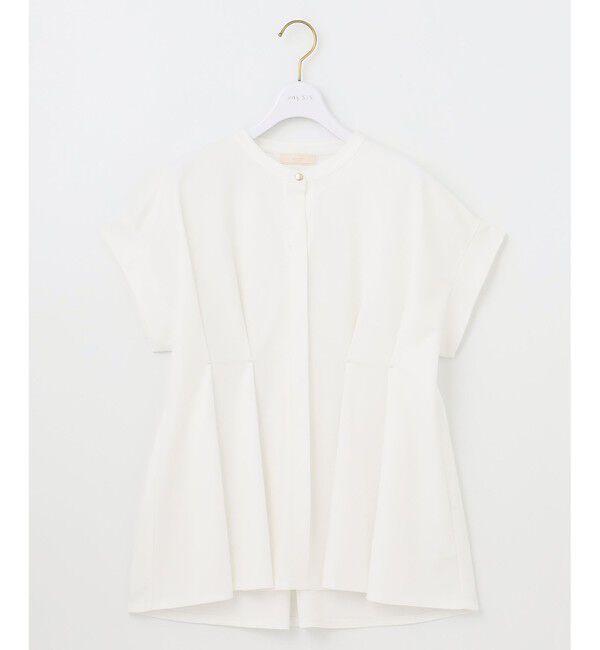 ANY SIS「【洗える】カナパジャージー ブラウス」|シャツ・ブラウス|