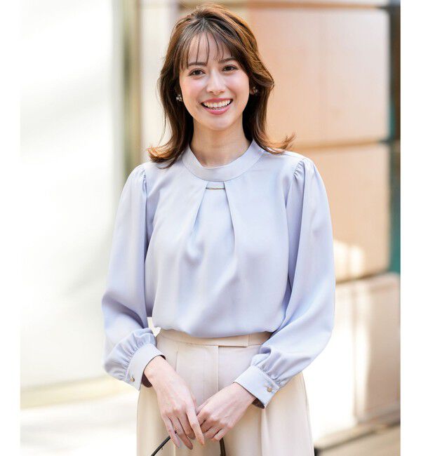 ANY SIS「【4WAY】長袖 ボウブラウス」|シャツ・ブラウス|