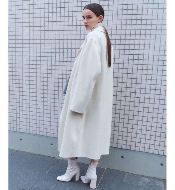 BEIGE,「ZION / ウールロングチェスターコート」|チェスターコート|