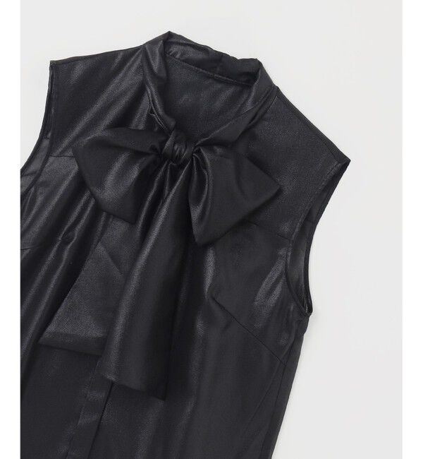 GRACE CONTINENTAL「チンツボウタイノースリーブブラウス」|シャツ・ブラウス|