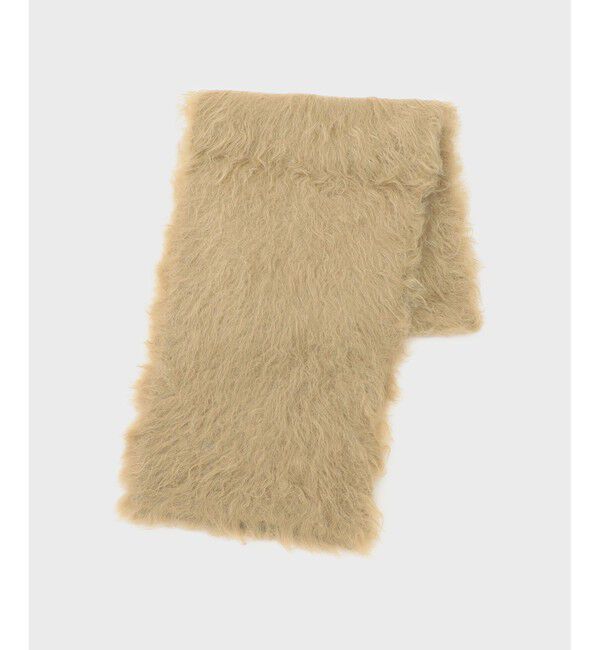 Diagram「シャギーニットストール」|ストール|カーキ