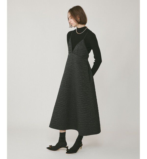 Diagram「エンボスキャミワンピース」|ワンピース|ブラック