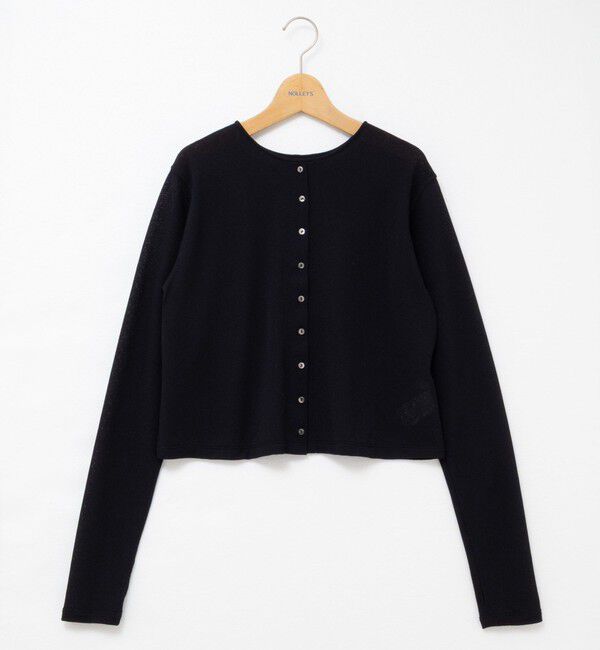 NOLLEY'S「《アンサンブル対応》シアーワッフル2WAYカーディガン」|カーディガン|