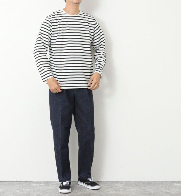 NOLLEY'S goodman「MVSシルケットボーダーBN」|Tシャツ・カットソー|