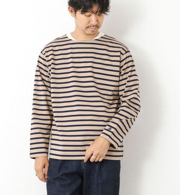 NOLLEY'S goodman「MVSシルケットボーダーBN」|Tシャツ・カットソー|