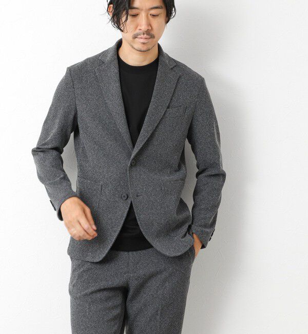 NOLLEY'S goodman「《ビジカジ/セットアップ対応》【尾州】先染めハニカムイージーJK 25AW」|テーラードジャケット|