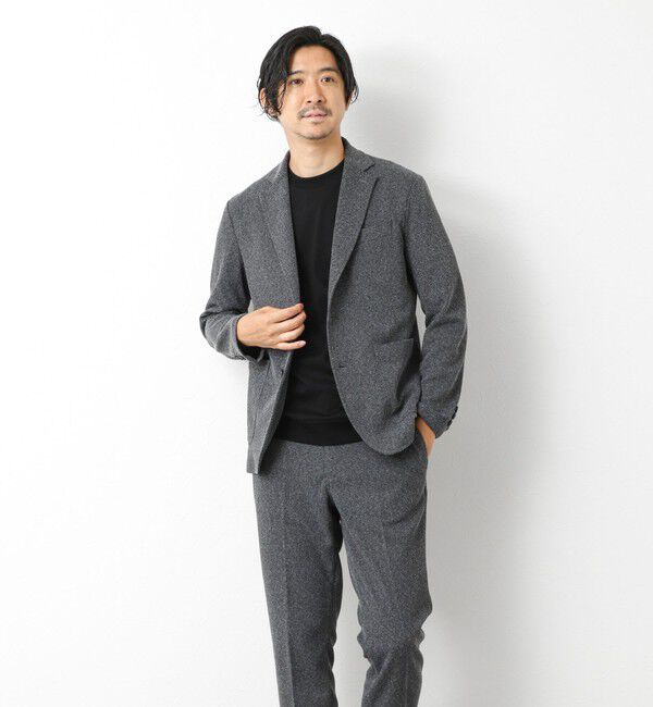 NOLLEY'S goodman「《ビジカジ/セットアップ対応》【尾州】先染めハニカムイージーJK 25AW」|テーラードジャケット|