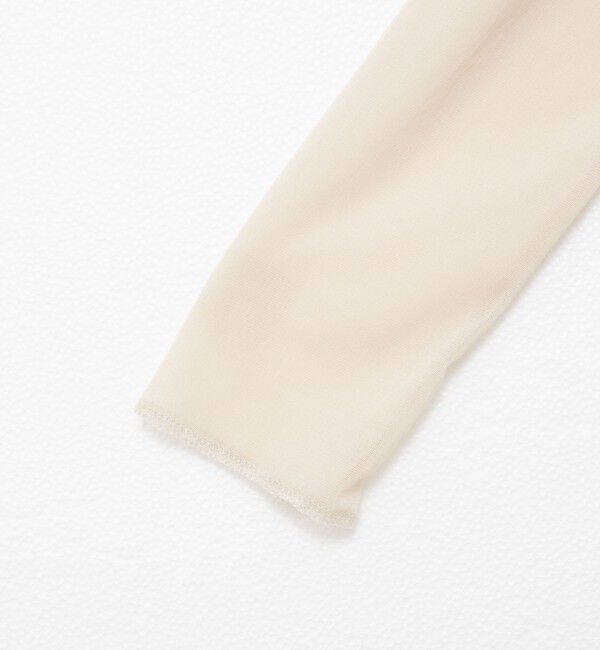 NOLLEY'S「チュール衿付きカットカーディガン」|カーディガン|