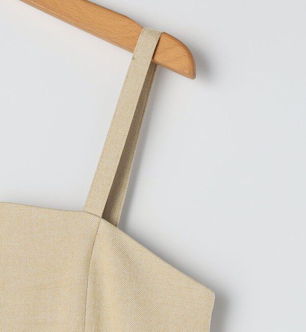 NOLLEY'S「ウォッシャブルウール調ストレッチキャミワンピース」|ワンピース|