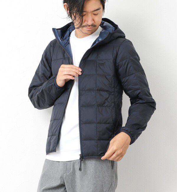 NOLLEY'S goodman「【TAION/タイオン】別注 クジラ刺繍HOOD W-ZIP DOWN JKT 25AW」|ダウン|