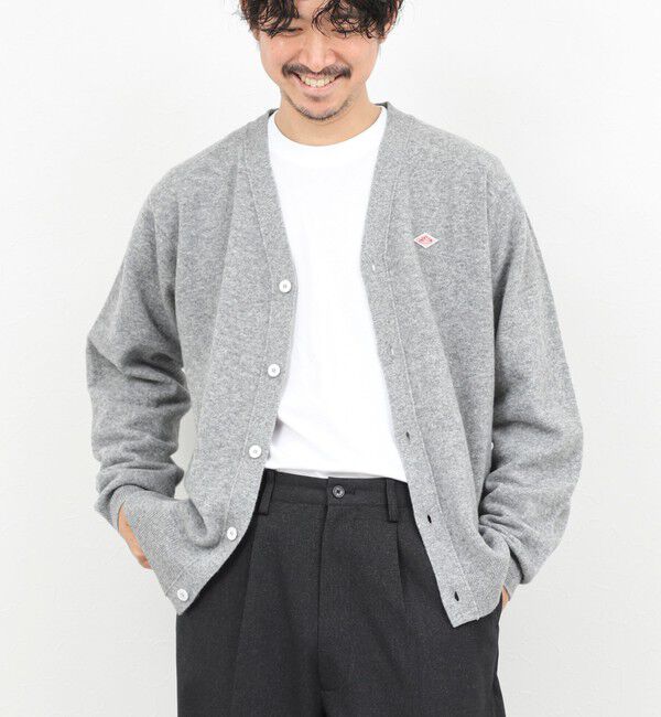 NOLLEY'S goodman「【DANTON/ダントン】DT-D0030 LMW V NECK CARDIGAN 25AW」|カーディガン|