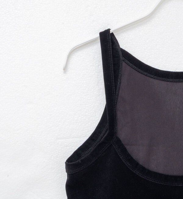 MAQWEL「【MAQWEL/マクウェル】ウォッシャブルベロアレイヤードトップス」|Tシャツ・カットソー|