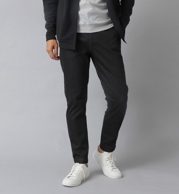 NOLLEY'S goodman「【ACTIVE SECT】《限定展開》ワンダーシェイプ イージーパンツ 25AW」|チノ|チャコールグレー