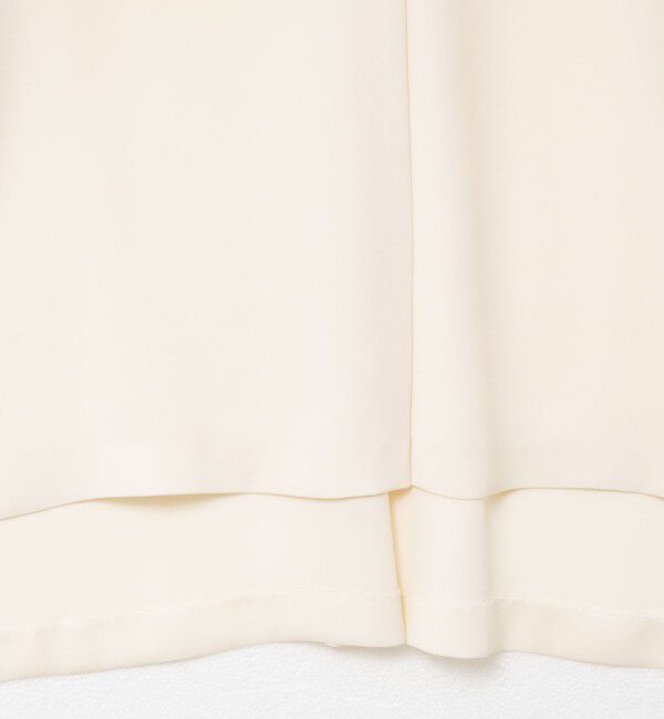 NOLLEY'S sophi「《morisachiシリーズとセットアップ対応》ウォッシャブルダブルサテンスキッパーブラウス」|シャツ・ブラウス|