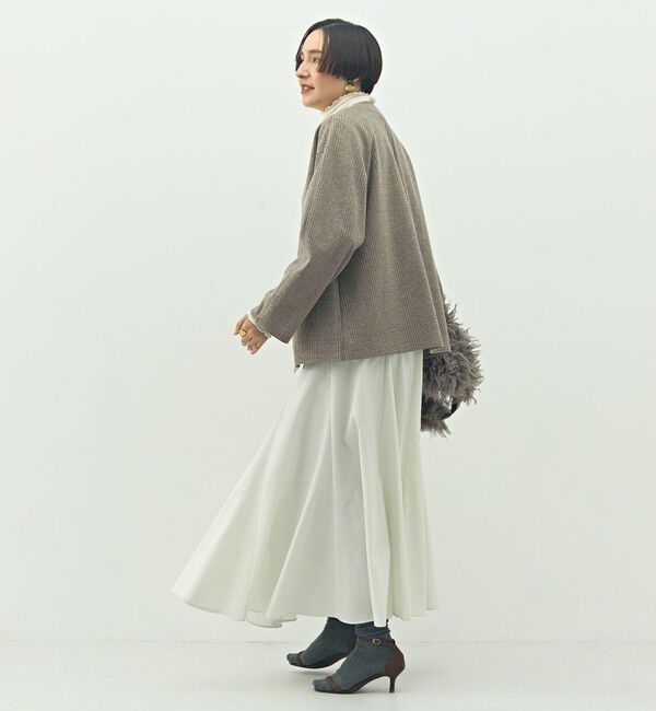 NOLLEY'S「ウォッシャブルストレッチジャージハオリ」|ブルゾン・スタジャン|