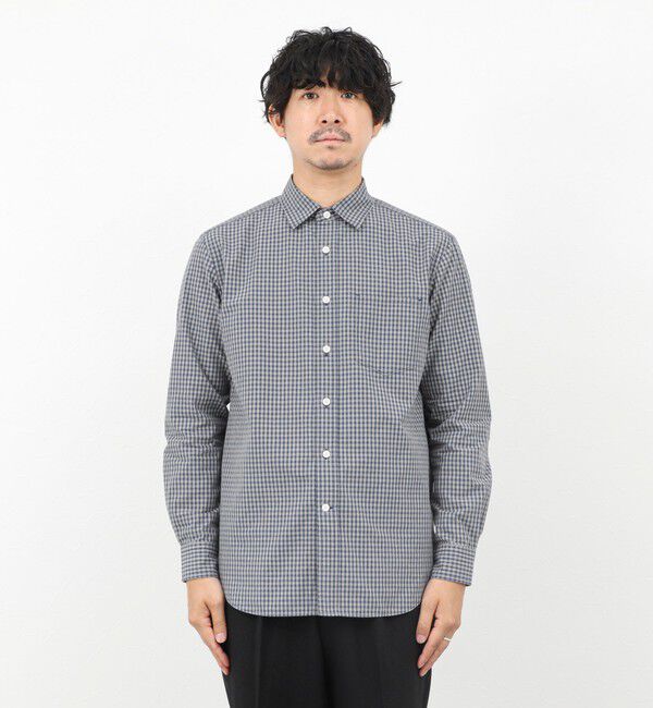 NOLLEY'S goodman「ダブルワッシャー タイプライター レギュラーカラーシャツ 25AW」|シャツ・ブラウス|