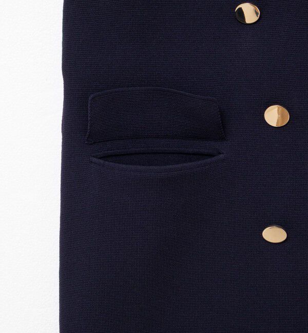 NOLLEY'S「《手洗い可能》ミラノリブニットベスト」|ベスト・ジレ|