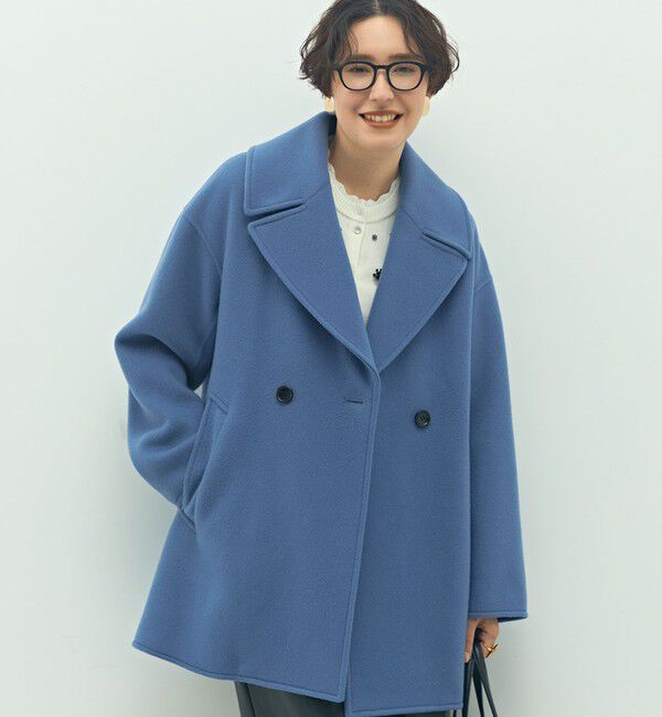 NOLLEY'S「【一部WEB限定アイテム】SP140リバーコート起毛メルトン仕上げ」|その他|