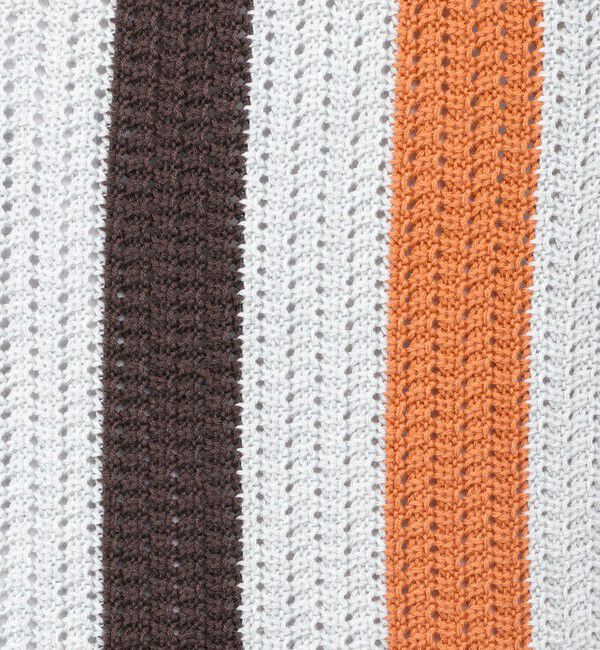 NOLLEY'S goodman「ウォッシャブル 抗菌加工 フロントストライプ 7Gカーディガン 25AW」|ニット・セーター|