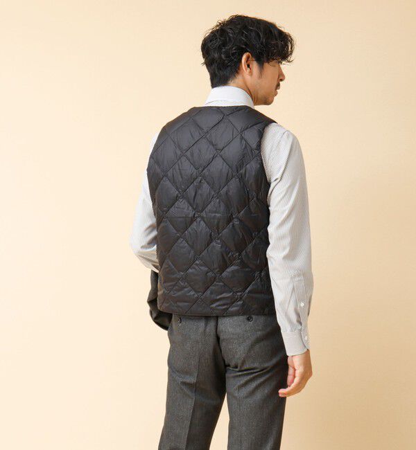 NOLLEY'S goodman「【TAION/タイオン】SINGLE SNAP BUTTON DOWN GILET 25AW」|ダウンベスト・ベスト|