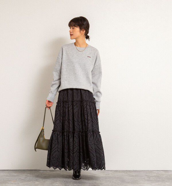 MAQWEL「【MAQWEL/マクウェル】スウェットライクニット」|ニット・セーター|