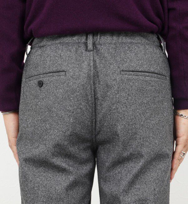 NOLLEY'S goodman「《セットアップ対応》【Active Jersey】ホームスパン ストレッチイージーPT 25AW」|チノ|