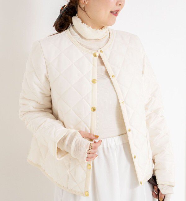 NOLLEY'S「【Traditional WeatherWear/トラディショナルウェザーウェア】ARKLEY」|ブルゾン・スタジャン|エクリュ