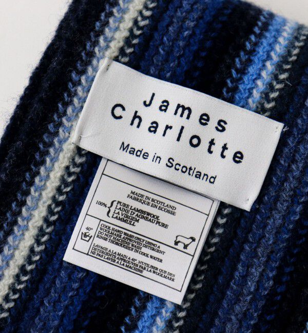 NOLLEY'S goodman「【JAMES CHARLOTTE/ジェームス・シャルロット】Lambswool Russell Muffler 25」|ストール|