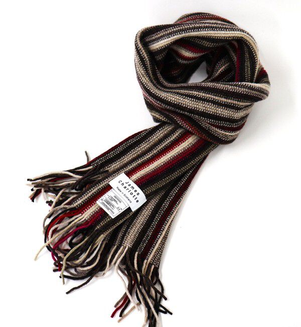 NOLLEY'S goodman「【JAMES CHARLOTTE/ジェームス・シャルロット】Lambswool Russell Muffler 25」|ストール|