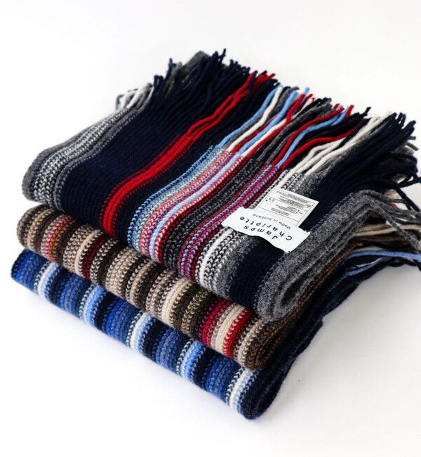 NOLLEY'S goodman「【JAMES CHARLOTTE/ジェームス・シャルロット】Lambswool Russell Muffler 25」|ストール|