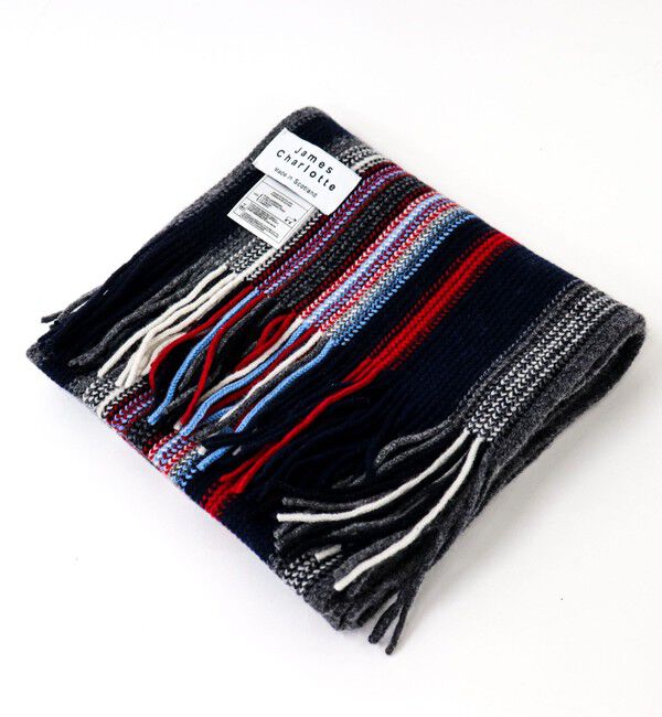 NOLLEY'S goodman「【JAMES CHARLOTTE/ジェームス・シャルロット】Lambswool Russell Muffler 25」|ストール|