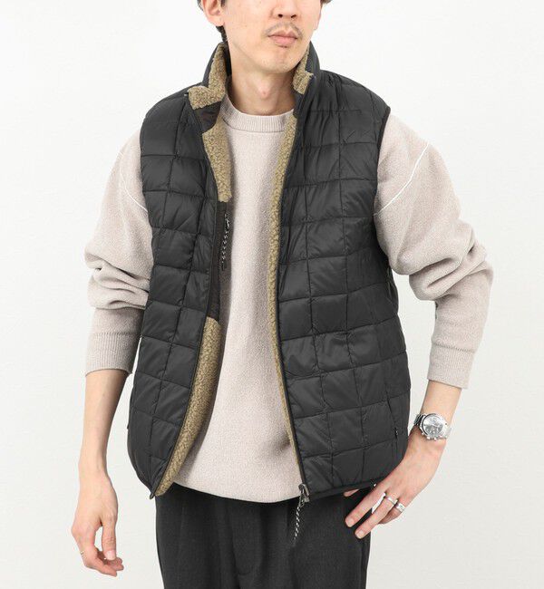 NOLLEY'S goodman「【TAION/タイオン】DOWN&times;BOA REVERSIBLE VEST 25AW」|ダウンベスト・ベスト|