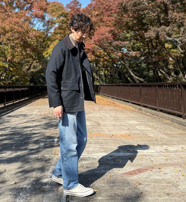 NOLLEY'S goodman「《ビジカジ対応》【TECHTWEED】【SORONA】中綿ユーティリティジャケット 25AW」|ブルゾン・スタジャン|