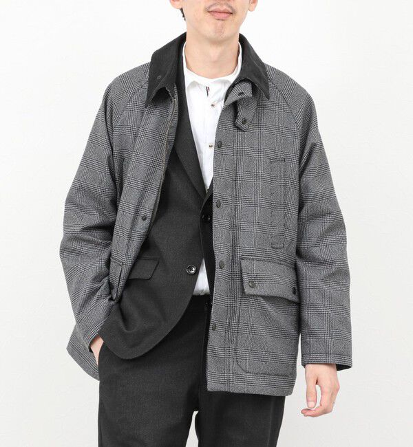 NOLLEY'S goodman「《ビジカジ対応》【TECHTWEED】【SORONA】中綿ユーティリティジャケット 25AW」|ブルゾン・スタジャン|